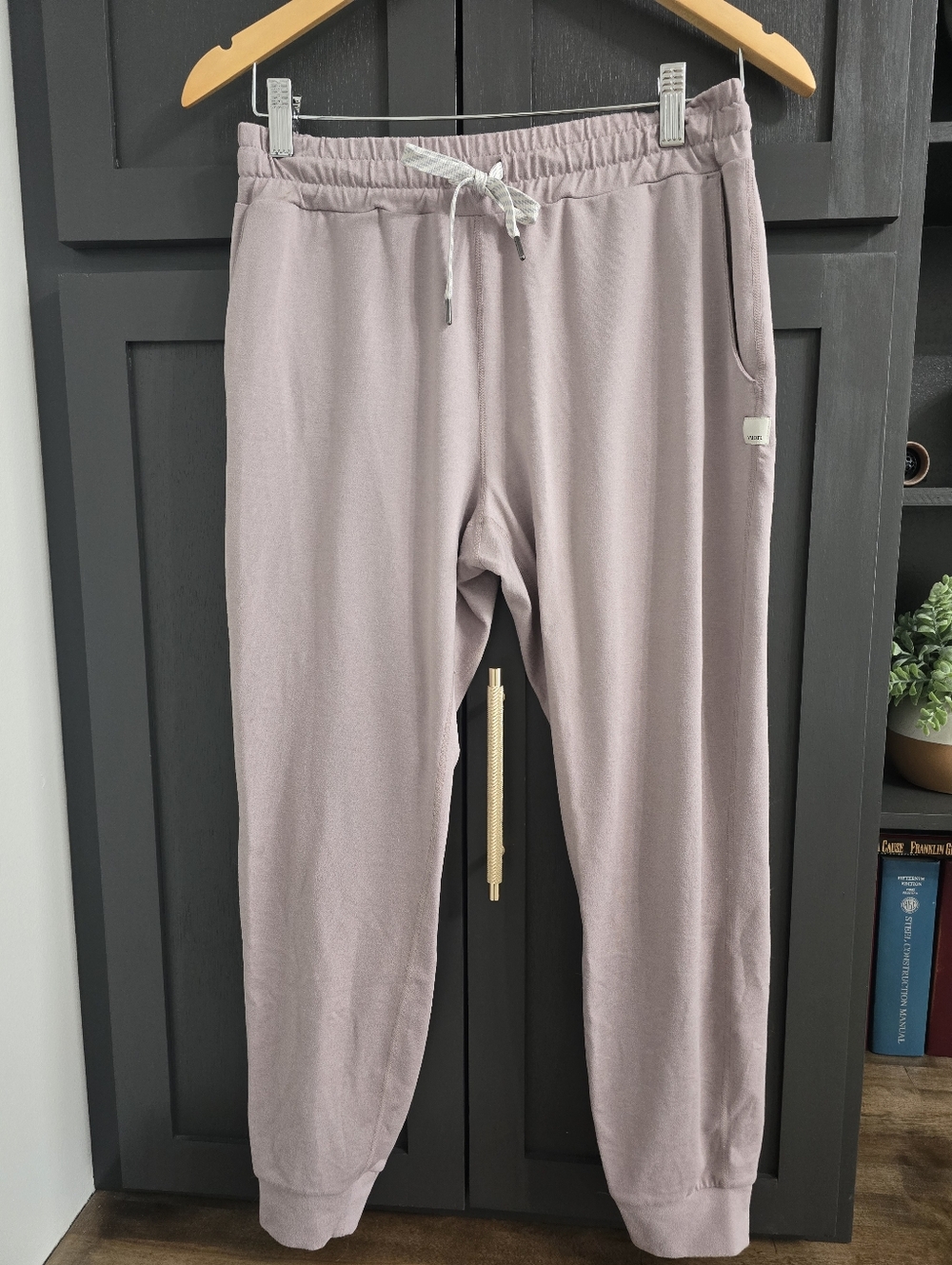 Vuori Performance Joggers Mauve Dusty Pink Women’s Small Drawstring Sweatpants